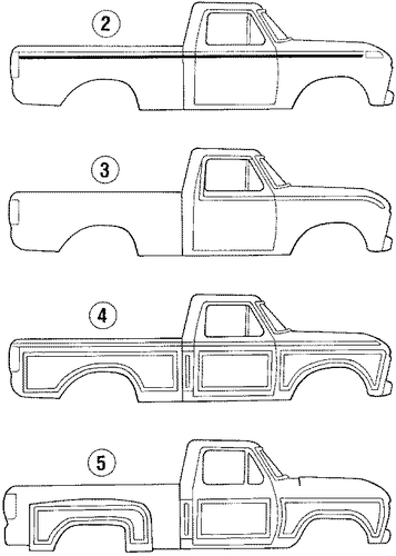 F-350 STRIPE TAPE