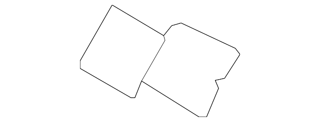 C2P10832 Деталь WNDSHLD PLR TRIM CLIP, RIGHT