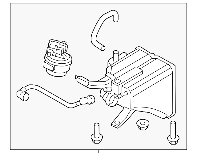 955-201-081-03 Деталь VAPOR CANISTER