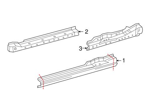 BODY/ROCKER for 2005 Toyota Tundra #1