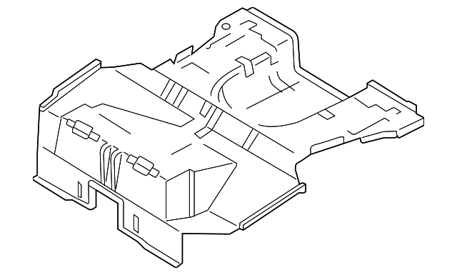 6S4Z-6311215-A Деталь REAR FLOOR PAN