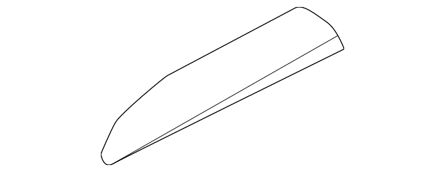 LR055426 Деталь FINISH MOLDING, RIGHT