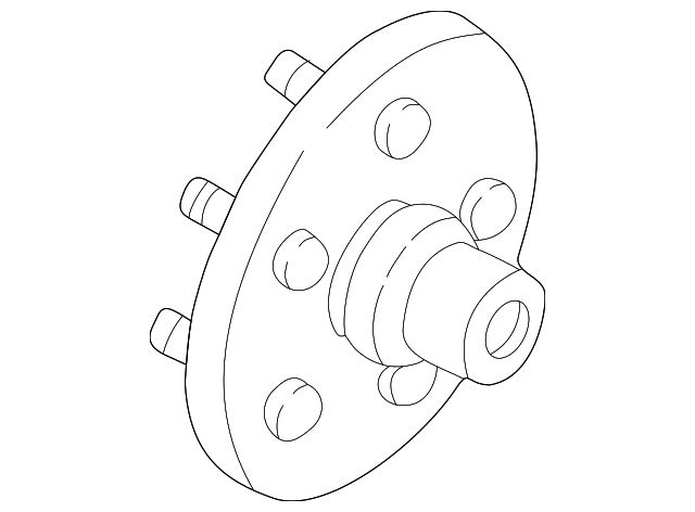 XL5Z-1104-A Деталь HUB, RIGHT
