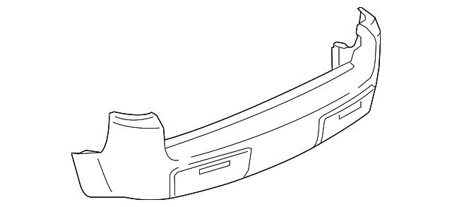 22719458 Деталь BUMPER COVER