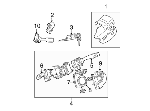 ELECTRICAL/IGNITION LOCK for 2007 Toyota 4Runner #1