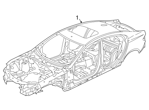 XF BODY SHELL