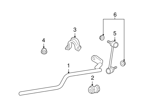 Milan STABILIZER BAR & COMPONENTS