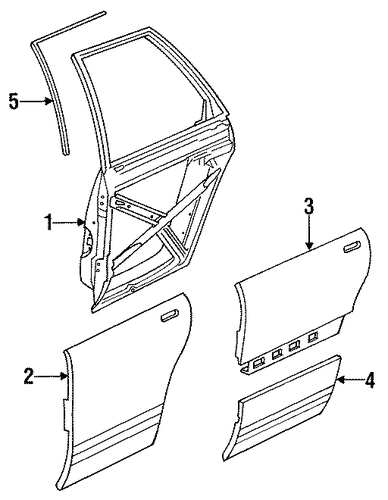 SW1 DOOR & COMPONENTS
