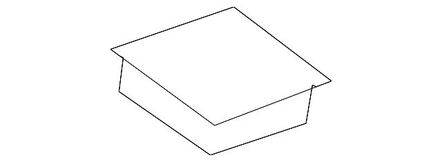 20485176 Деталь BACK GLASS SUPPORT