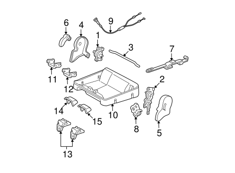 BODY/TRACKS & COMPONENTS for 2006 Toyota Sequoia #5