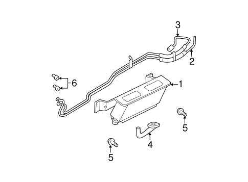 Trans Oil Cooler for 2004 Ford Expedition #0