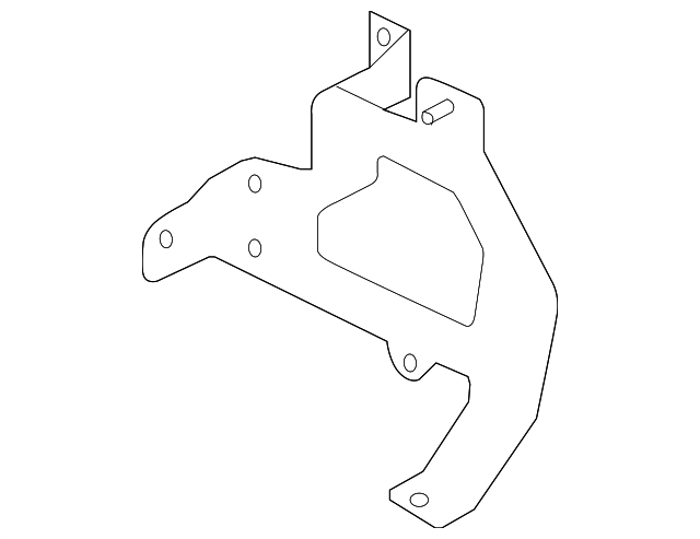 T2R3186 Деталь CONVERTER BRACKET