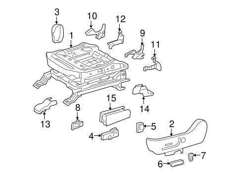 BODY/TRACKS & COMPONENTS for 2013 Toyota 4Runner #2