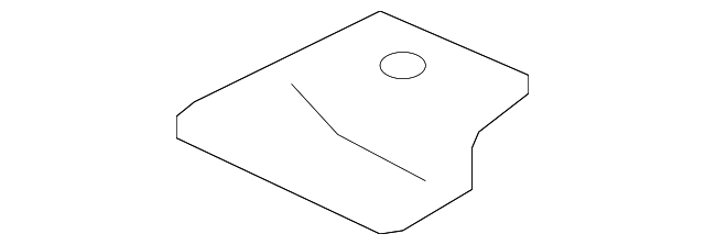 T2R5086LME Деталь INNER BRACKET, LEFT