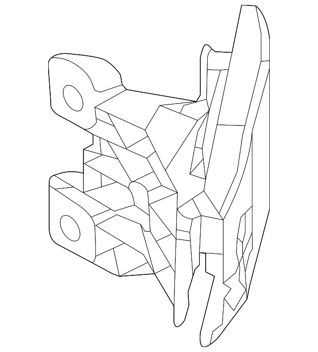LR071744 Деталь BLIND SPOT RADAR, RIGHT