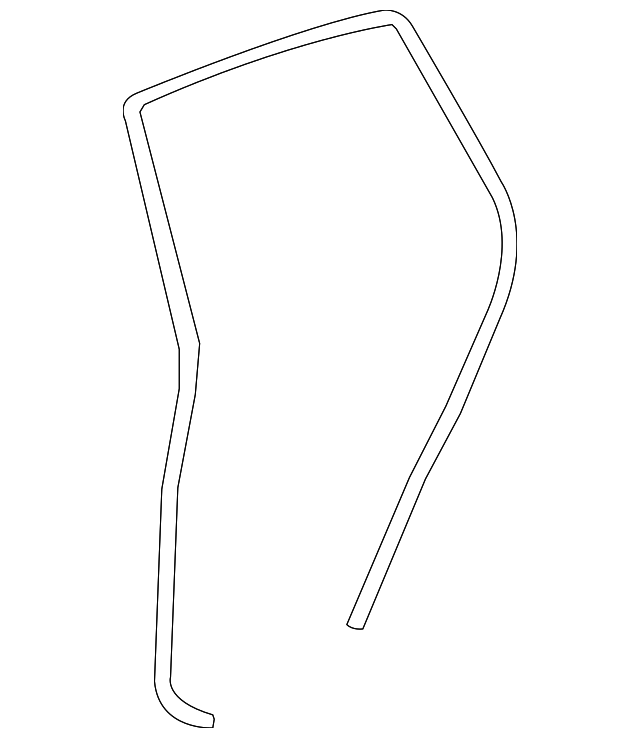 96832697 Деталь W'STRIP ON BODY, LEFT