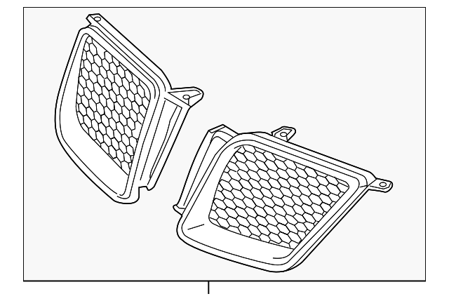 88975654 Деталь GRILLE, RIGHT