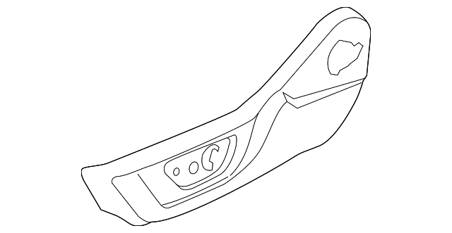 FR3Z-6362187-BA VALANCE PANEL, LEFT