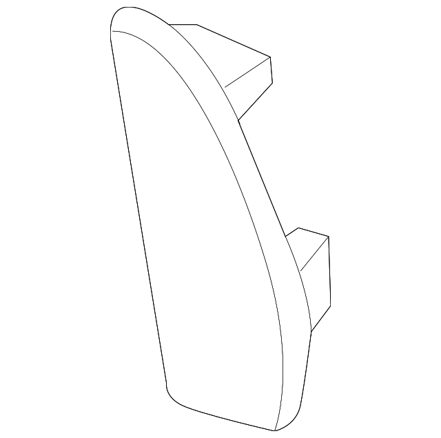 CV6Z-58237W24-AA Деталь DOOR TRIM PANEL CAP, RIGHT