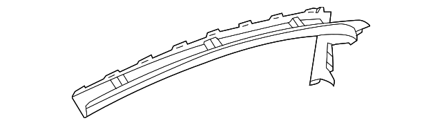 CV6Z-17K709-AD Деталь UPPER TRIM, RIGHT
