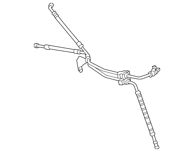 68166465AB Деталь CROSS OVER PIPE