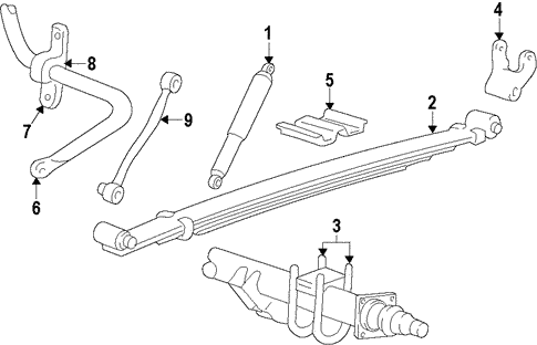 Rear Suspension for 2015 Ford F-350 Super Duty #2