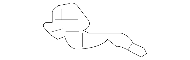 C2S20702 Деталь REAR COVER BRACKET, RIGHT