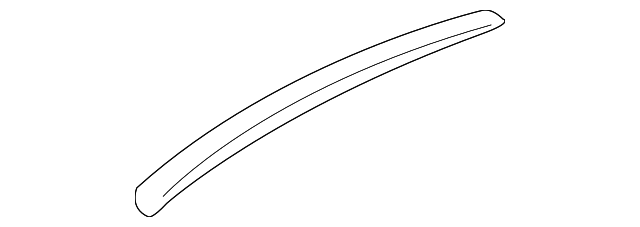 C2S27606 Деталь ROOF MOLDING, LEFT