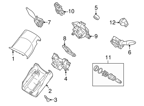 Electrical/Switches for 2013 Ford Transit Connect #2