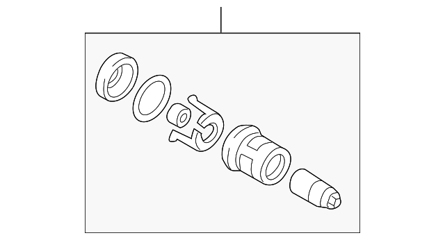 9T1Z-11582-A Деталь LOCK CYLINDER