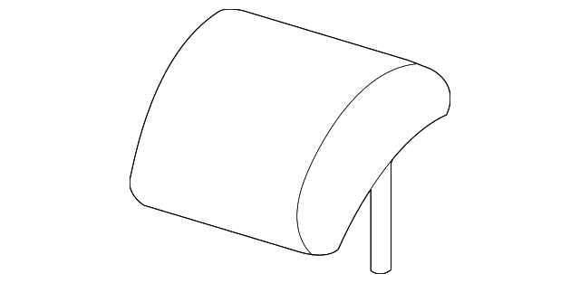 C2S14454ADX Деталь HEADREST, CENTER