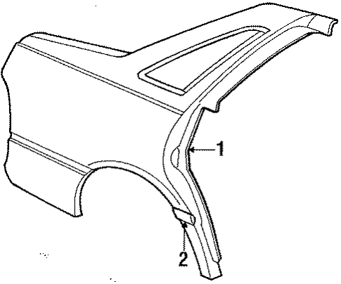 Topaz QUARTER PANEL