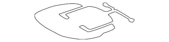 4883062 Деталь SEAT HEATER, LEFT