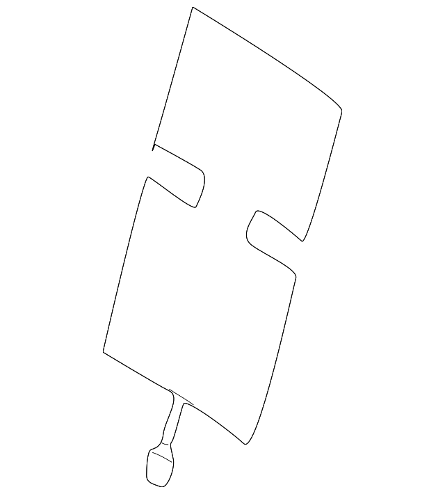 4883088 Деталь SEAT HEATER, RIGHT
