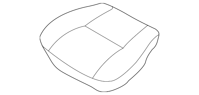 5173265 Деталь SEAT COVER, LEFT
