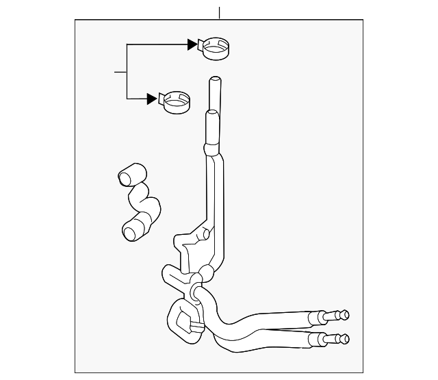 DG1Z-7R081-J Деталь COOLER PIPE