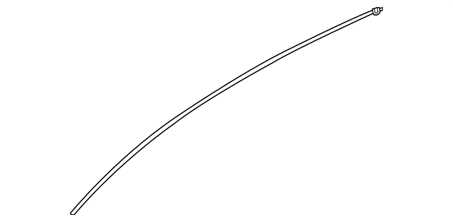 991-566-901-00 Деталь ROOF PANEL GASKET, LEFT