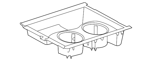 C2D8659 Деталь CUP HOLDER