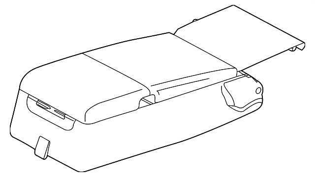 C2C40338APH Деталь REAR CONSOLE