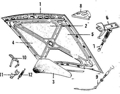 244 HOOD & COMPONENTS