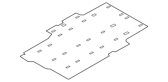 CK4Z6113046CA Деталь CARPET