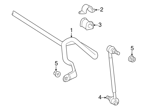 Stabilizer Bar & Components for 2000 Toyota Celica #0