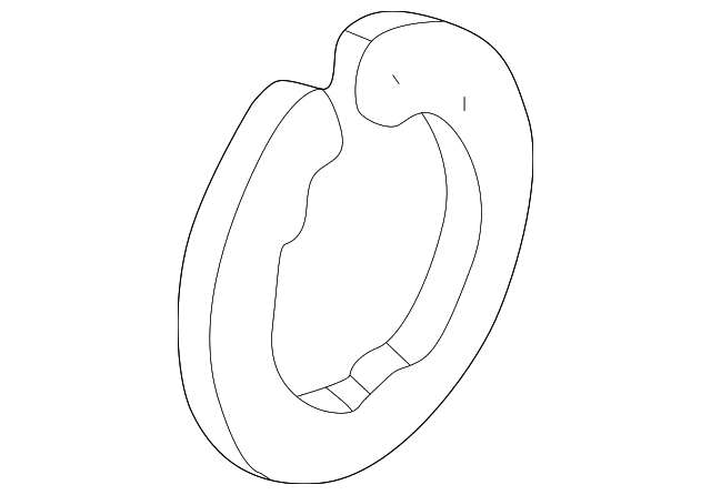 W701904S3094 WHEEL BEARING RETAINER CLIP, RIGHT