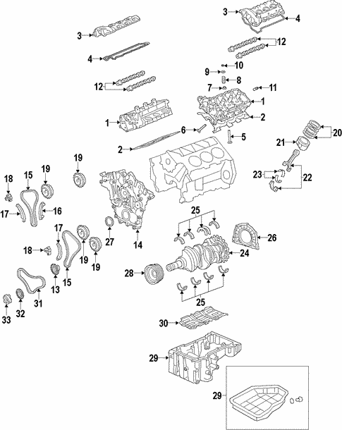 Engine for 2011 Kia Sorento #1