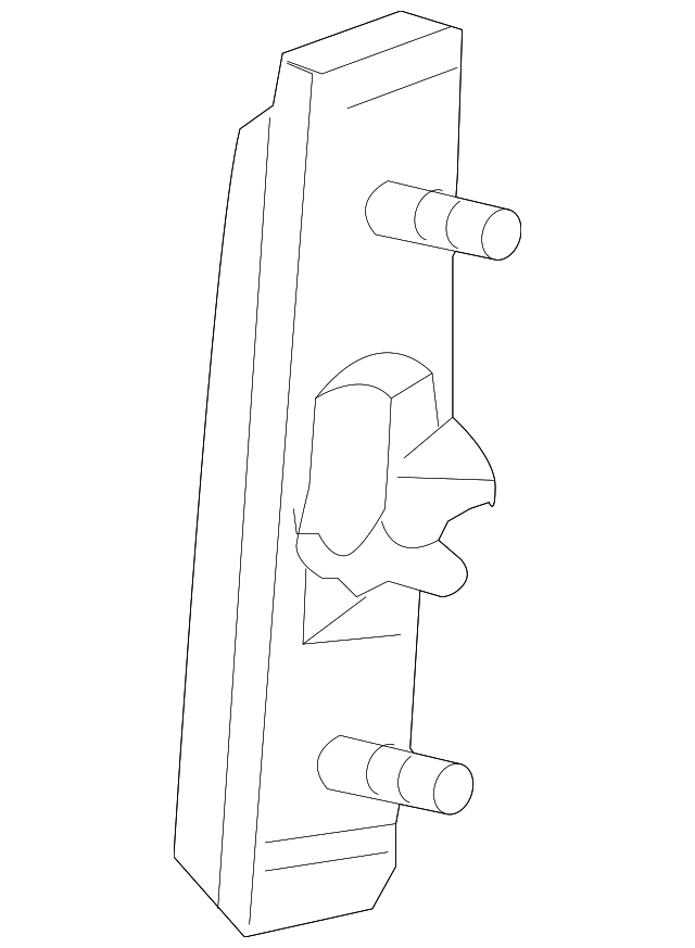 F87Z-13602B82-BBB Деталь HEIGHT ADJUSTER, LEFT