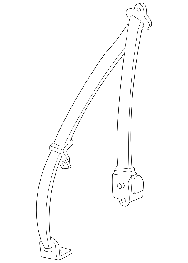 1L5Z-13611B09-AAC Деталь SEAT BELT ASSY, LEFT