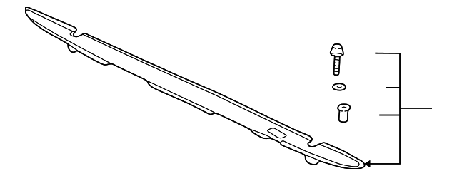 986-631-051-00 Деталь TRIM MOLDING