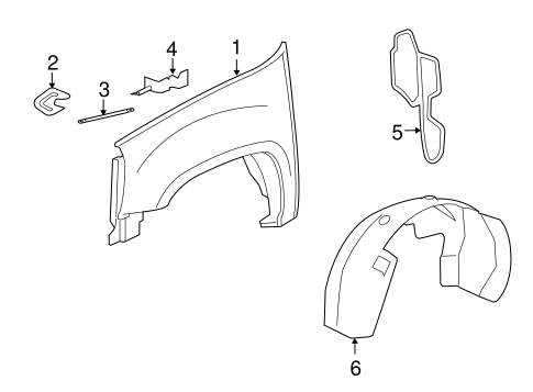 Yukon FENDER & COMPONENTS