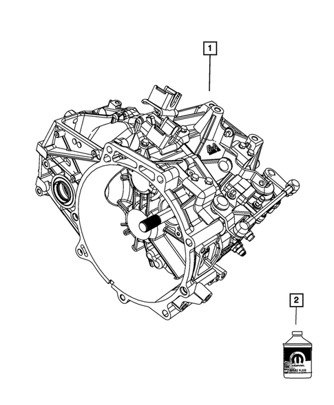 Manual Transaxle for 2011 Dodge Caliber #0