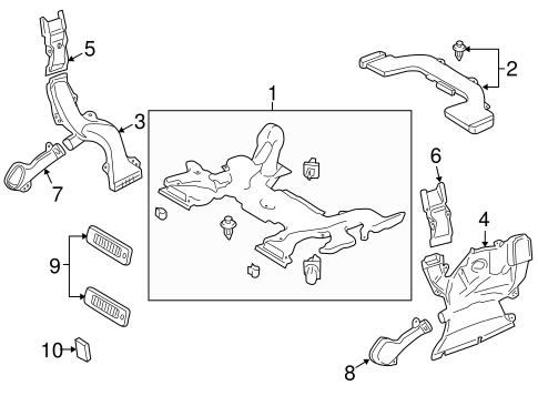 BODY/DUCTS for 2016 Toyota Land Cruiser #1